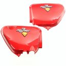 Honda CB 750 Four K1-K6 Seitendeckel Lacksatz Candy Ruby Red Cover Kit R4c