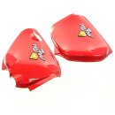 Honda CB 750 Four K1-K6 Seitendeckel Lacksatz Candy Ruby Red Cover Kit R4c