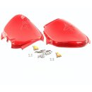 Honda CB 750 Four K1-K6 Seitendeckel Lacksatz Candy Ruby Red Cover Kit R4c