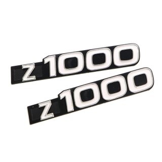 Kawasaki Z 1000 A1 A2 77-79 Seitendeckel Emblem Set Side Cover Emblem 2x 56018-262P