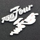 Honda CB 750 Four K1 K2 Alu Seitendeckel Schriftzug Emblem Schrift Side Cover Emblem Decal