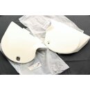 Yamaha XT 500 Seitendeckel Set Links + Rechts Side Cover Lh+Rh Clean White Genuine