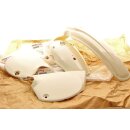 Yamaha XT 500 Seitendeckel Schutzblech Lack Set Fairing Fender Cover Set White