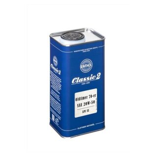 1 Liter Blechdose Ravenol Classic 2 Oldtimer PKW Motoröl Öl 70-er SAE 20W-50 API SE