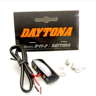 Daytona LED Kennzeichen Beleuchtung schwarz Light Licens plate