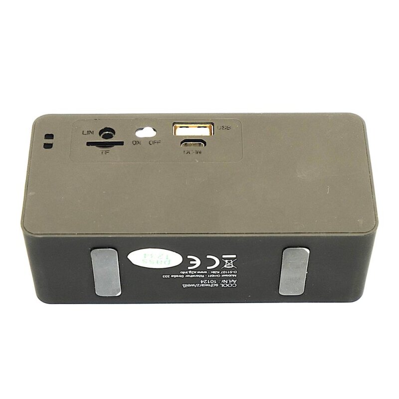 Klinke Micro SD Alexa SOUND 2 GO Bluetooth Lautsprecher "COOL" FM Radio 