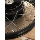 Honda CB 750 Four K1-K6 Hinterrad Kit Schwarz Speichenrad 18 Zoll Rear Wheel