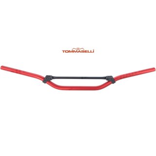 Tommaselli Alu Lenker Rot Crossbar Enduro Cross Handle Bar 7/8 Inch Tommi