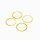 4x Krümmerdichtung Kupfer Hohlring  Gasket Exhaust 42,0 x 32,0 x 3,0 (Außen/Innen/Höhe) 18067-020 / 11060-1242)