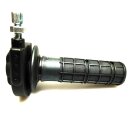 Tommaselli Gasgriff Einzug Alu Schwarz Elox 22 mm 7/8 " Lenker Throttle Gas