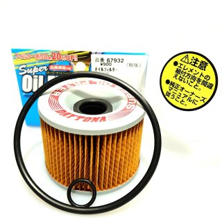 Daytona Racing Super Ölfilter mit O-Ring OE-Japan Vergl. Nr. 15410-422-000/15410-426-000/15410-426-010 / HF401