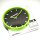 Original Kawasaki Wand Uhr Grün Wall Clock Genuine 220mm