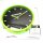 Original Kawasaki Wand Uhr Grün Wall Clock Genuine 220mm