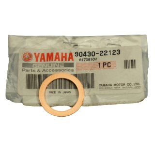 Original Yamaha DT SR TT XT Dichtring 22 mm Öl Ablass,Gasket (583 Oil Tank)