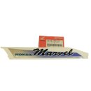 Original Honda Schriftzug "Honda Marvel" Schwarz/Weiß/Lila, Stripe R Body Cover