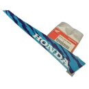 Original Honda PK 50 Wallaroo Schriftzug R "Honda" Weiß/Blau, Stripe R Cover T4