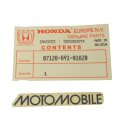 Original Honda SA 50 Aufkleber Vorn...