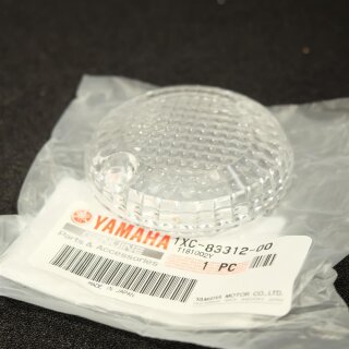 Yamaha XVS 1300 SCR XVS 950 Blinkerglas Weiß Lens turn Signal Genuine Yamaha 1pc