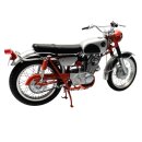 Honda CL 72 Scrambler Vintage Modell im Maßstab 1:10 Scale Model Offcl. Honda Ebbro