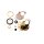 Dellorot Dichsatz Dichtung Vergaser SI 20 24 D E G Piaggio Vespa PX Carburetor Gasket Set
