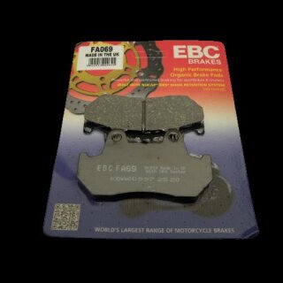 EBC FA069 Bremsbelag Bremsbeläge Brake Pad Set Wie MCB 512