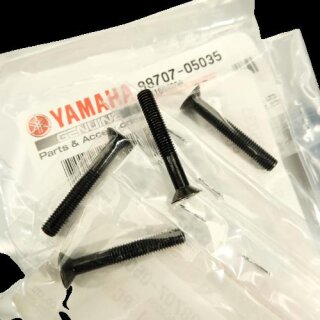 Yamaha SR 500 XS 650 4x Schraube Deckel HBZ Bremspumpe Cover Master Cyl Screw M5x35 Senkkopf