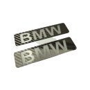 BMW R2V R 65 75 80 100  Carbon Abdeckung Gabel Emblem...