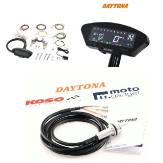 Daytona DEVA01 Digitales Multi Instrument Tacho Sensor...