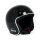 ROEG Vintage Jet Helm Glanz Schwarz ECE Gr. L Helmet Gloss Black Open Face