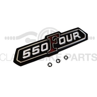 Honda CB 550 Four K Emblem Seitendeckel Side Cover Decal Repro