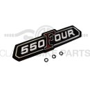 Honda CB 550 Four K Emblem Seitendeckel Side Cover Decal...