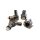 2x/2x Triumph Benzin Pumpe Kupplung Schnellverbinder Benzinleitung Connector Fuel Pump Tank