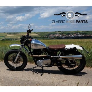 Yamaha SR 500 DIY Scrambler Auspuff & Krümmer Kit Links Hoch Edelstahl