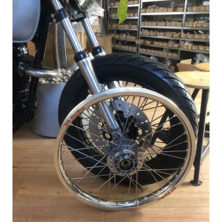 Yamaha SR 500 Komplettrad Vorderrad Disc 21 Zoll  21" Front Wheel