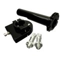 CBP Alu Racing Gasgriff Einzug (Öffner/Schliesser) Schwarz 22 mm 7/8 " Lenker Throttle Gas