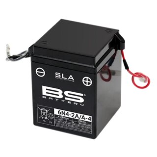 BS Battery 6N4-2A-4 6V/4AH DIN00414 Batterie BS-Battery, SLA, versiegelt