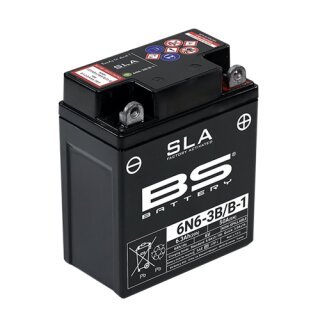 BS Battery 6N6-3B-1 DIN00612 Batterie BS-Battery, SLA, versiegelt