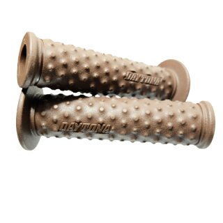 DAYTONA  Lenkergriffe GGD-KANI, braun 22mm handlebar grips brown