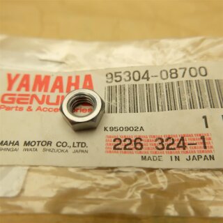 Yamaha SR 500 RD 250 350 Mutter M8 SW12 Gabelbrücke 95304-08700 Nut (3MB) wird zu 95380-08700