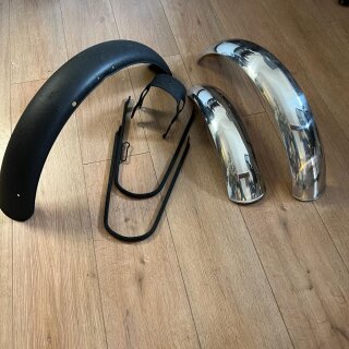 Resto-mod Vintage Front Fender Schutzblech Kurz 19Zoll CB 500 550 750 Four