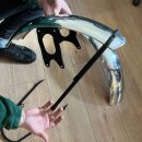 Resto-mod Vintage Front Fender Schutzblech Kurz 19Zoll CB 500 550 750 Four