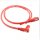 2x NGK Zündkerzenstecker und Kabel Abgewinket Rot Typ CR2 (XD05F) 50 x 0,7 cm
