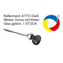 Kellermann Bullet Atto DARK LED Micro Blinker Turn Signal Dark Lens