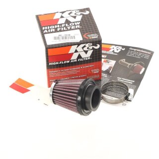 K&N Tuning Sport Luftfilter RC-2310 40-42 mm Anschluß Air Filter Pod
