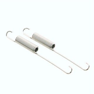 BMW R2V R100 R80 R65 2x Feder Hauptständer Stahl verzinkt 143mm Spring Stand Main Set