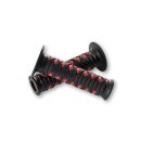 DAYTONA Lenkergriffe Rubber Grip Set Handle GGD-KATANA, rot