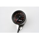 DAYTONA VELONA, Digitaler Drehzahlmesser Tachometer, bis 9.000 U/Min, rund Ø48 mm, schwarz