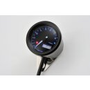 DAYTONA VELONA, Digitaler Drehzahlmesser Tachometer, bis 9.000 U/Min, rund Ø48 mm, schwarz