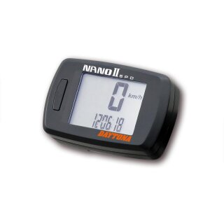 DAYTONA Digitaler Tachometer Speedometer, NANO 2, mit Magnetsensor