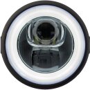 DAYTONA LED Scheinwerfer Headlight Unit NEO VINTAGE Black Side Mount